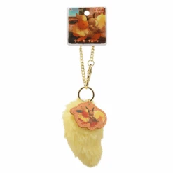 POKEMON Fur Keychain Flareon Eevee Pokémon Honwaka Poka Poka