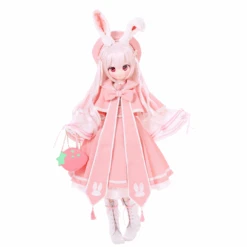 Japanese Doll Urara Strawberry Milk Ver. Fluffy Strawberry Bunny Iris Collect Petit