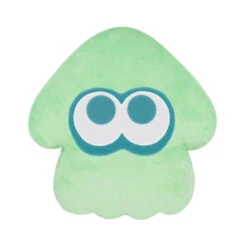 Plush Cushion Squid Green Splatoon 3 ALL STAR COLLECTION