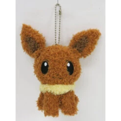 POKEMON Plush Keychain Eevee Mokomoko