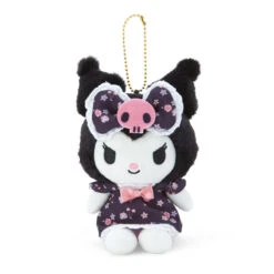 Plush Keychain Kuromi Flower Dress Sanrio