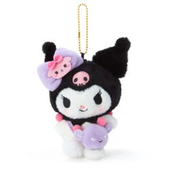 SANRIO Plush Keychain Kuromi Otomodachi Corde