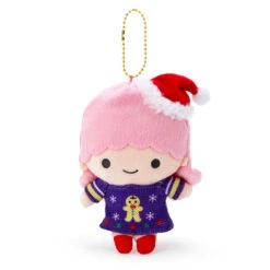 Plush Keychain Little Twin Stars Lala Sanrio Christmas Sweater Design