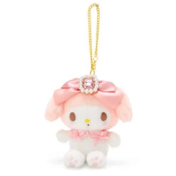 Plush Keychain My Melody Sanrio Kirameki Bijou