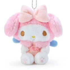 Plush Keychain My Melody Sanrio Laundry Weather
