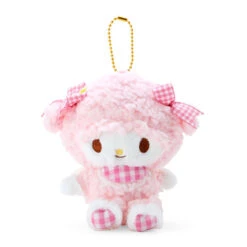 Plush Keychain My Sweet Piano Sanrio Gingham Angel