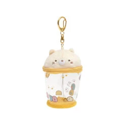 Plush Keychain Neko Cup Sumikko Gurashi