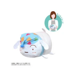 Plush M Shiro Potekoro Masukotto Osoroi Pajama Crayon Shin Chan