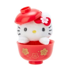SANRIO Plush Mini Bowl Hello Kitty