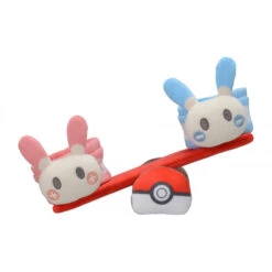POKEMON Plush Minun Seesaw Pokémon Dolls House